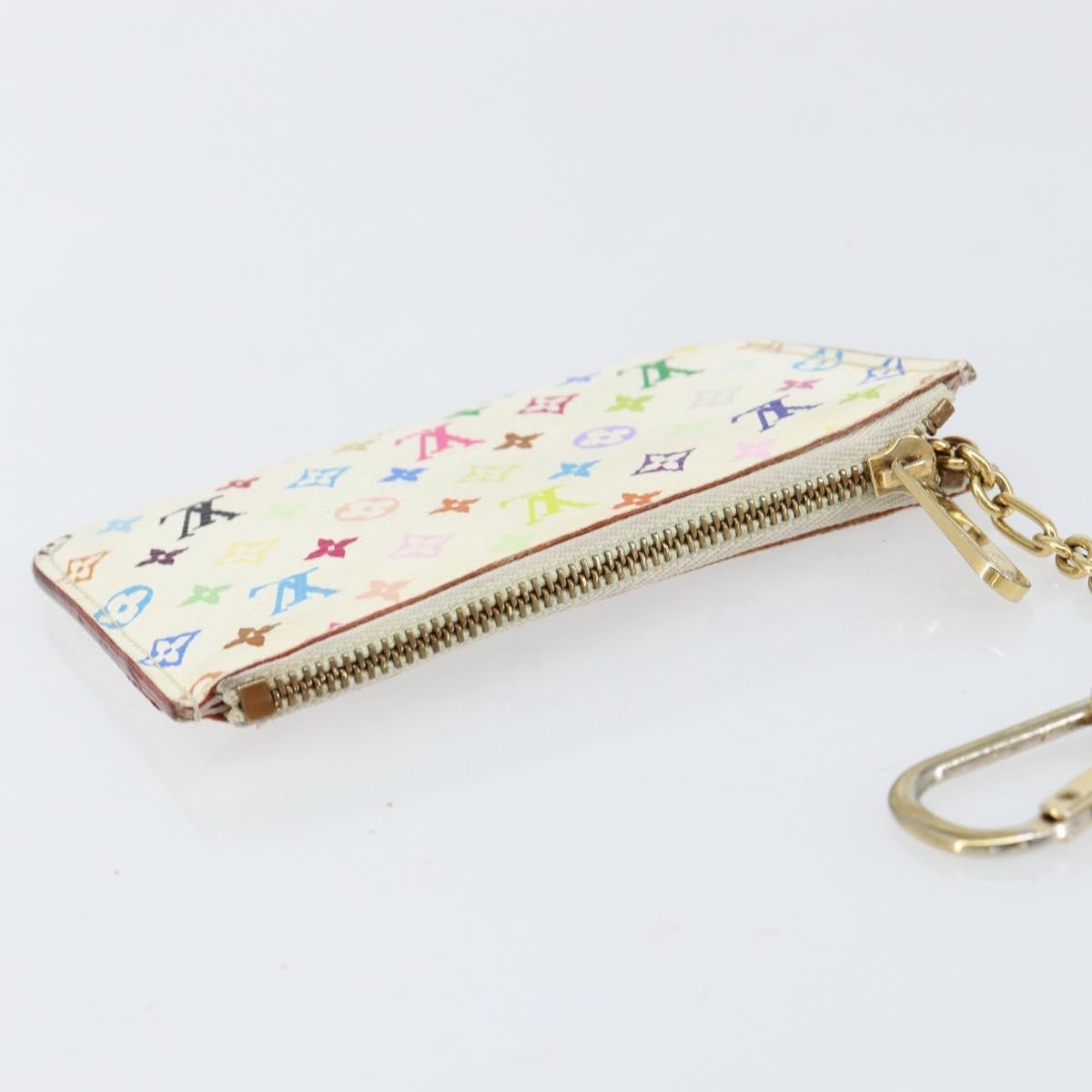 Louis Vuitton Pochette Cles Key Pouch Reverse Monogram Giant, MULTICOLOUR, CANVAS, Clutche & pouche