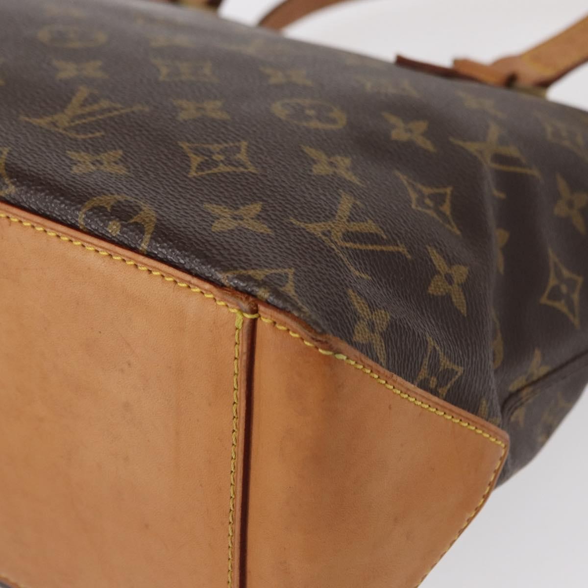 Louis Vuitton Cabas Piano Monogram Canvas, BROWN, CANVAS, Tote bag