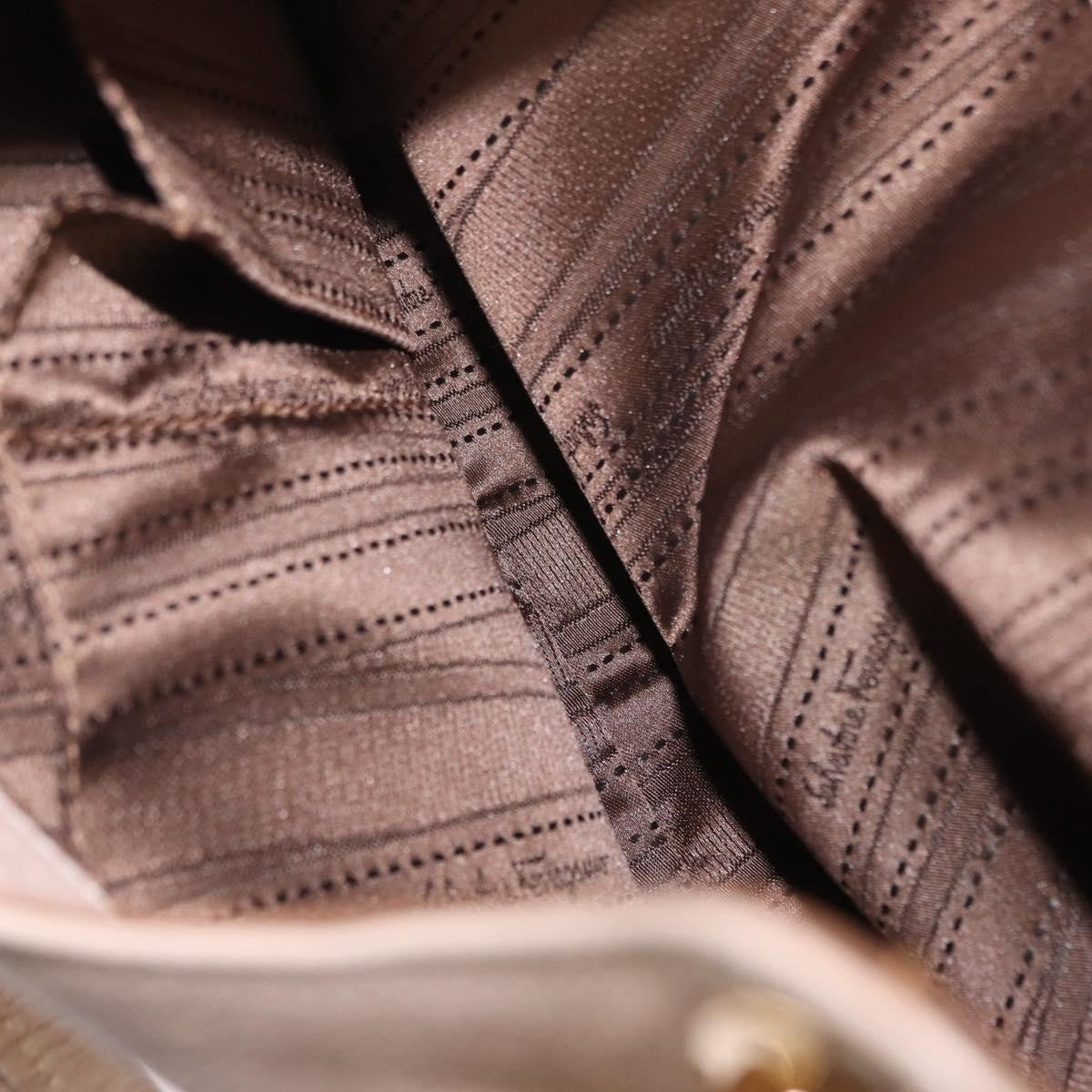 Salvatore Ferragamo Betulla Chain Tote Leather, PINK, LEATHER, Tote bag