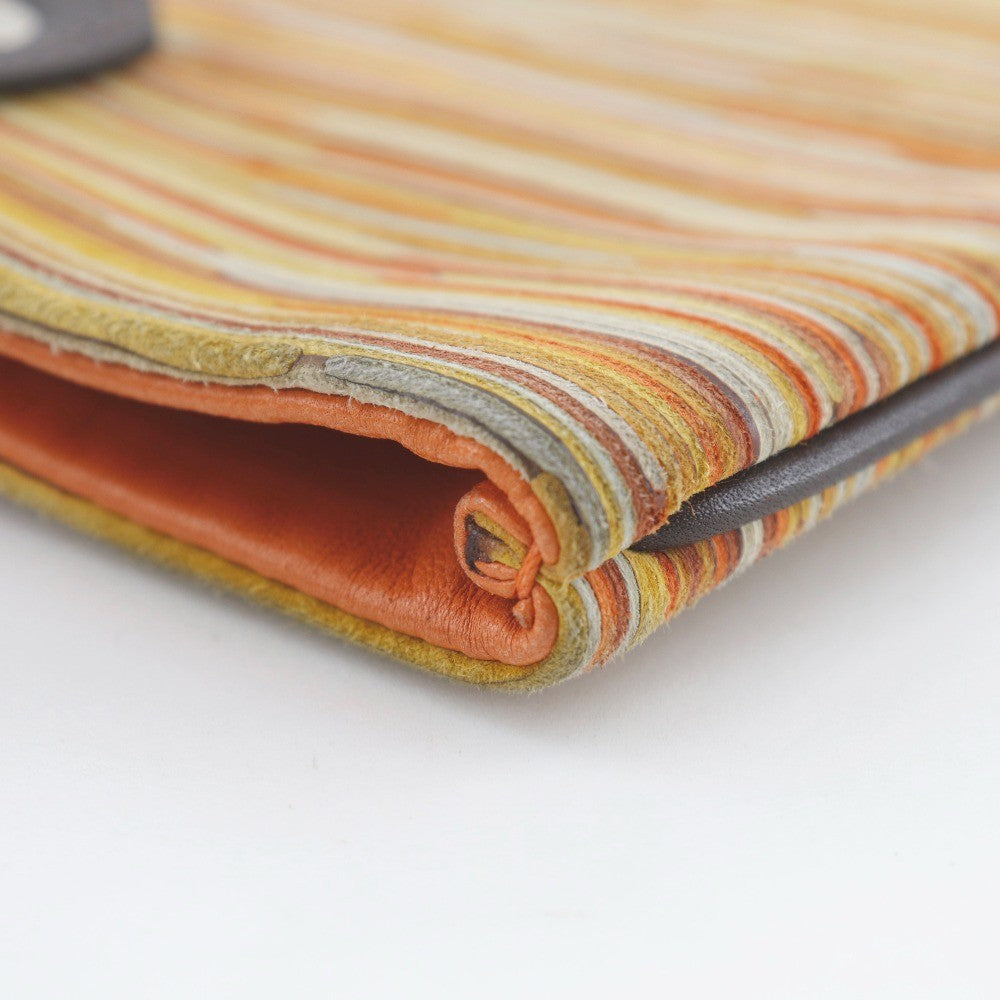 Hermes Ahmedabad Tote Canvas, ORANGE, CANVAS, Tote bag