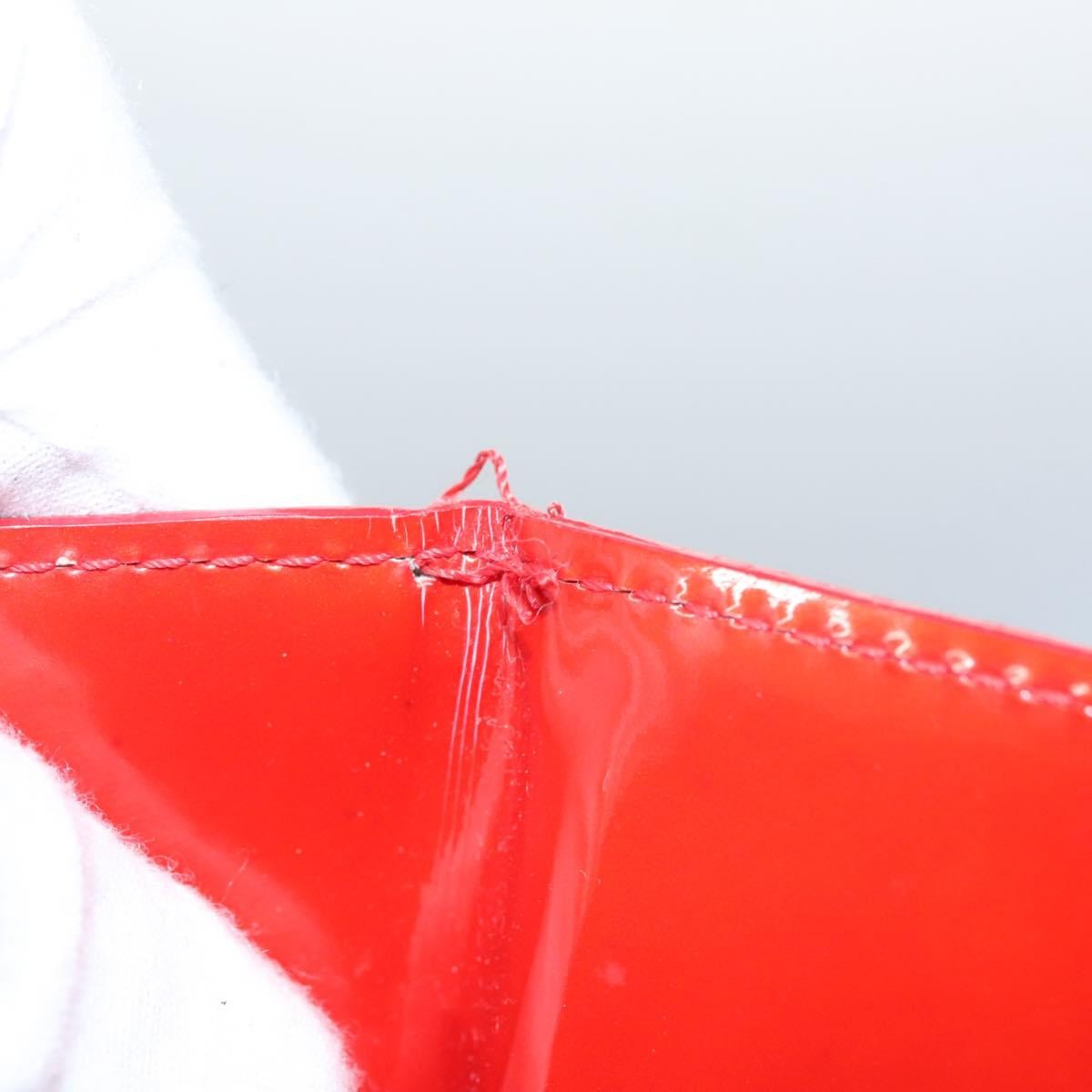 Louis Vuitton Reade Handbag Monogram Vernis, RED, PATENT_LEATHER, Handbag