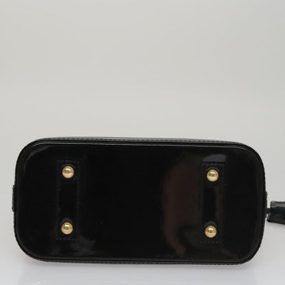 Louis Vuitton Alma Handbag Monogram Vernis, WHITE, PATENT_LEATHER, Handbag