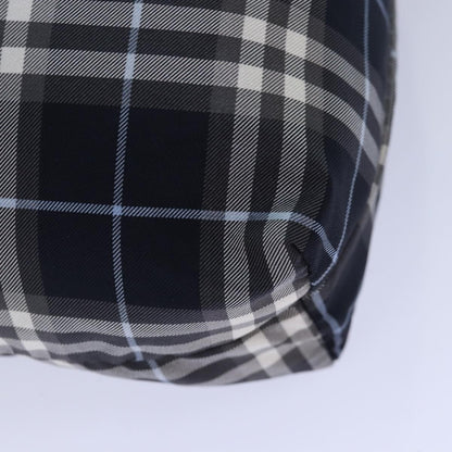 Burberry Nova Check Blue Label Nylon, Black, Nylon, Clutch