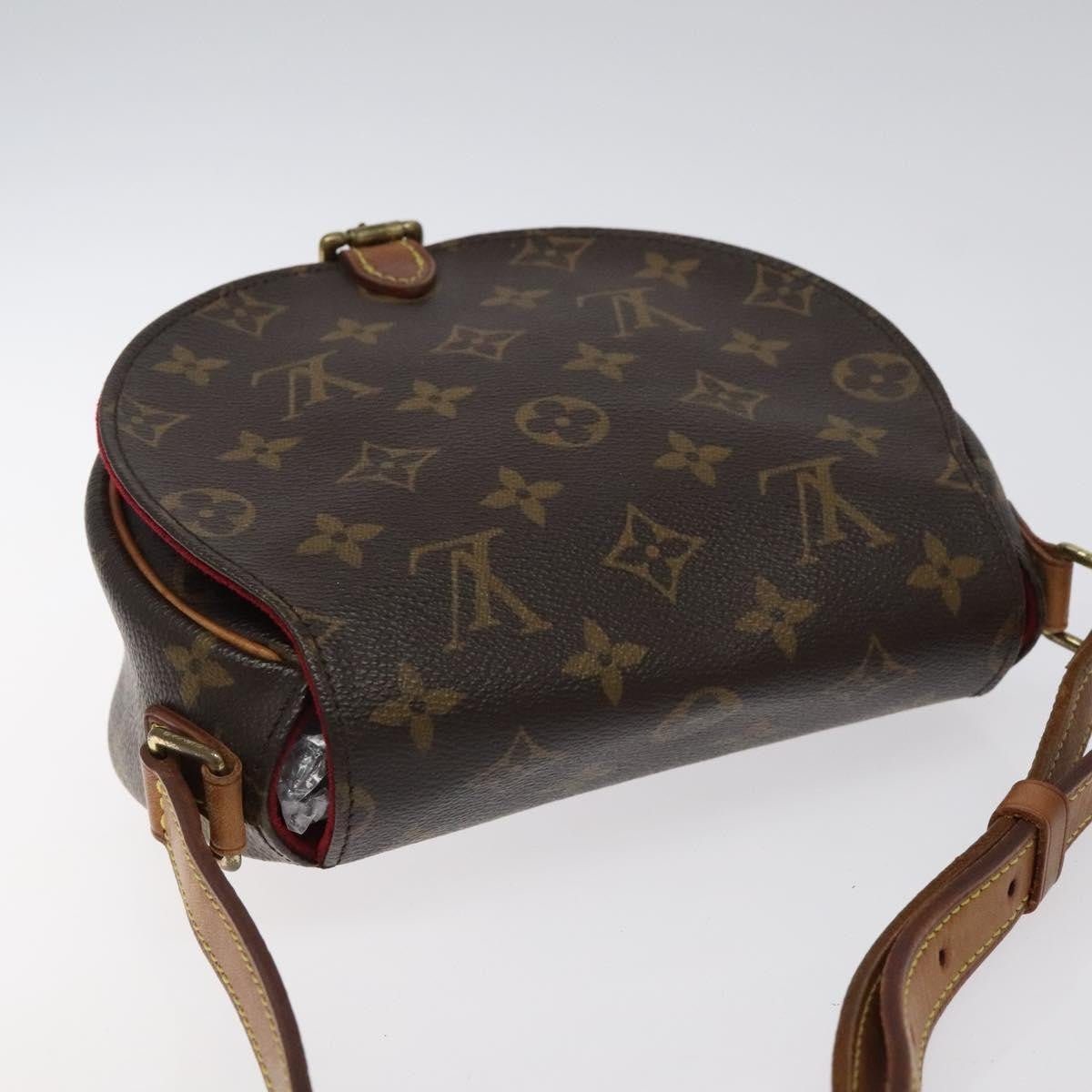 Louis Vuitton Tambourine Handbag Monogram Canvas, BROWN, CANVAS, Shoulder bag