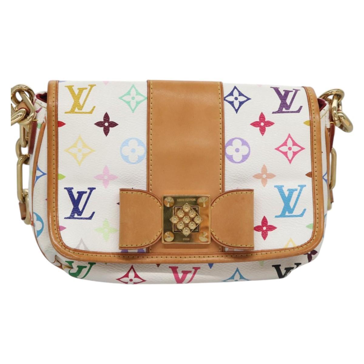 Louis Vuitton Patti Handbag Monogram Multicolor, MULTICOLOUR, CANVAS, Shoulder bag