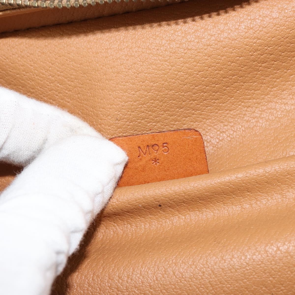 Celine Macadam Vanity Bag Canvas, BROWN, CANVAS, Clutche & pouche