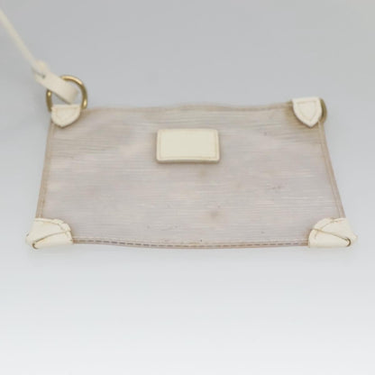 Louis Vuitton Plage Lagoon Bay Handbag Vinyl Epi Leather, WHITE, LEATHER, Handbag