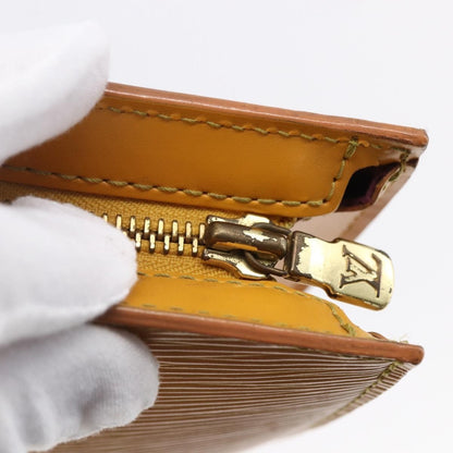 Louis Vuitton Saint Jacques Handbag Epi Leather, YELLOW, LEATHER, Handbag