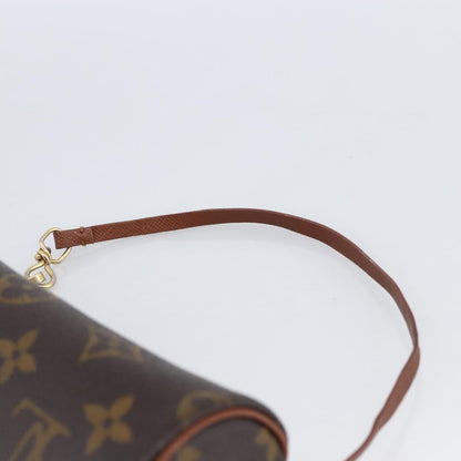 Louis Vuitton Papillon Pochette Monogram Canvas, BROWN, CANVAS, Clutche & pouche