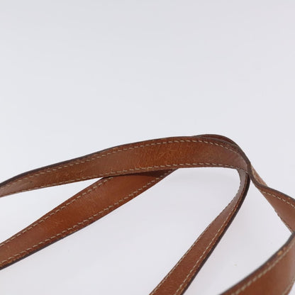 Celine Vintage Macadam Handbag Canvas, BROWN, CANVAS, Handbag