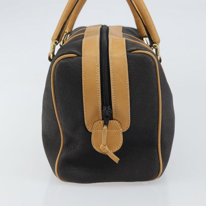 Gucci Vintage Boston Bag Leather, BLACK, LEATHER, Travel bag