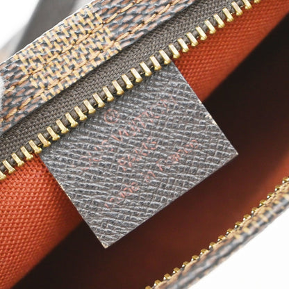 Louis Vuitton Trousse Make Up Bag Damier, BROWN, CANVAS, Toiletry Case