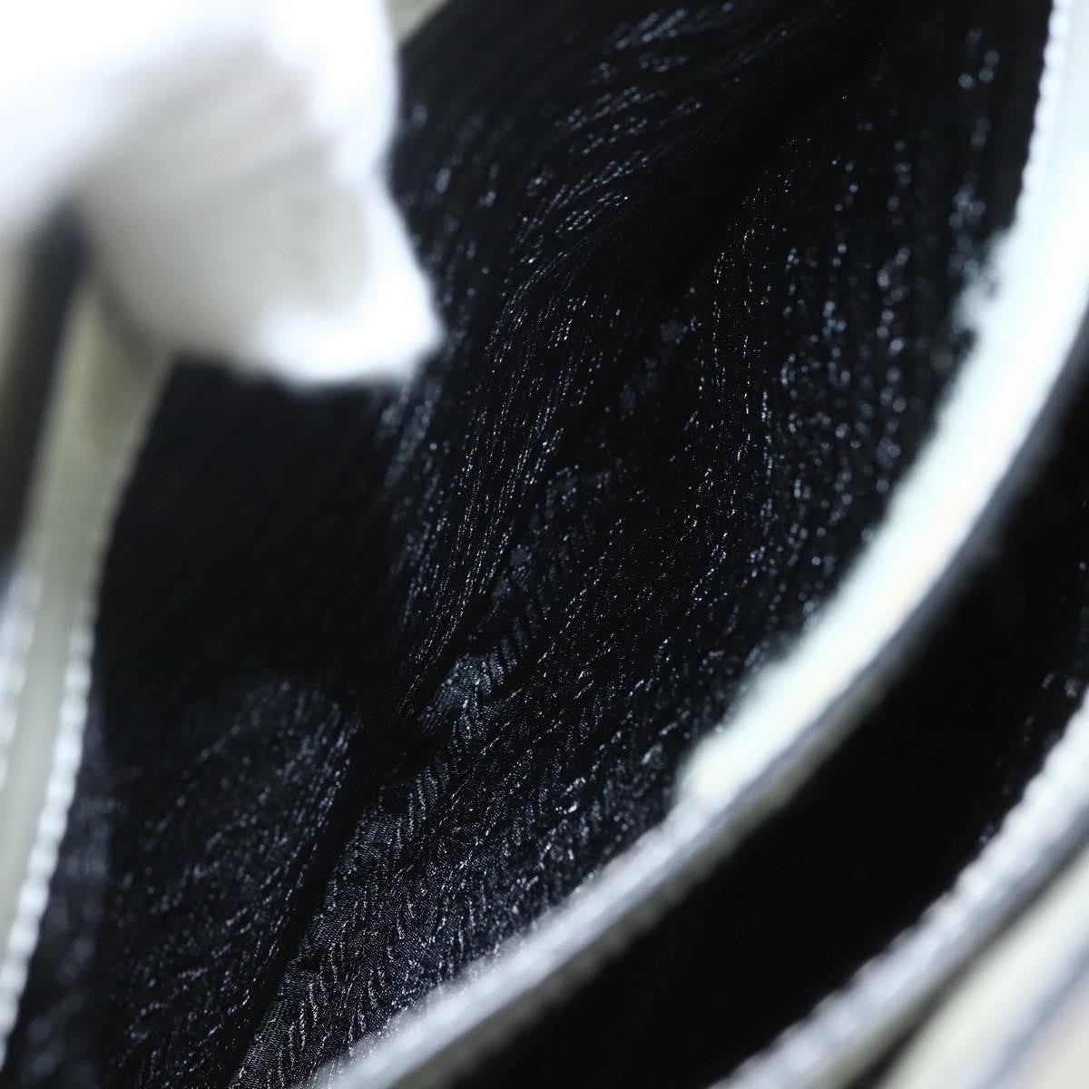 Prada Vintage Handbag Leather, WHITE, LEATHER, Handbag