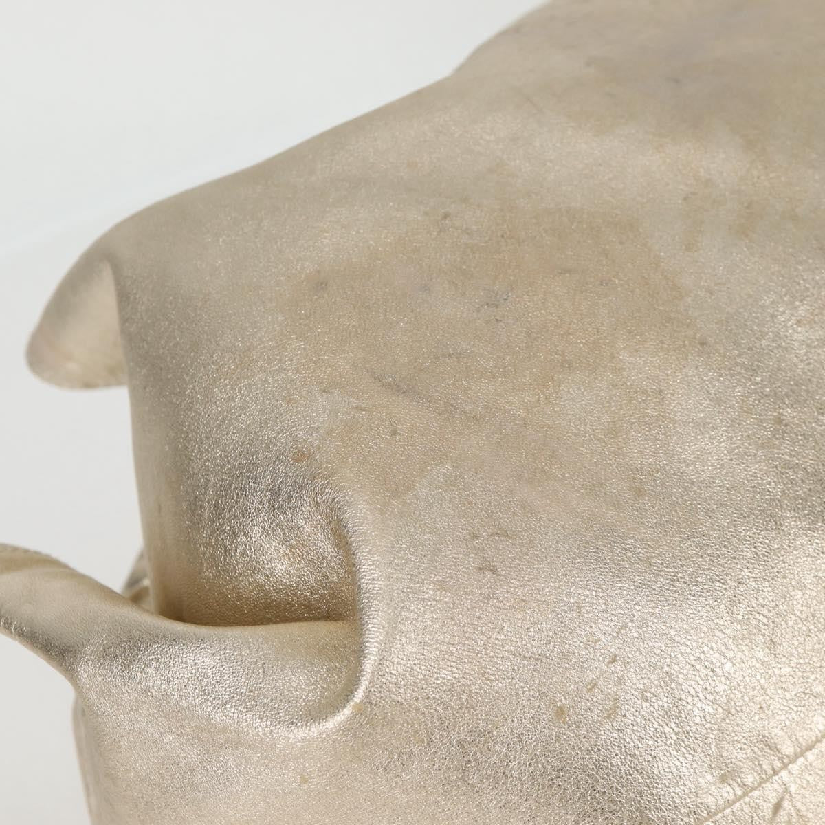 Loewe Anagram Logo Nappa Aire Hand Bag Leather, GOLD, LEATHER, Handbag