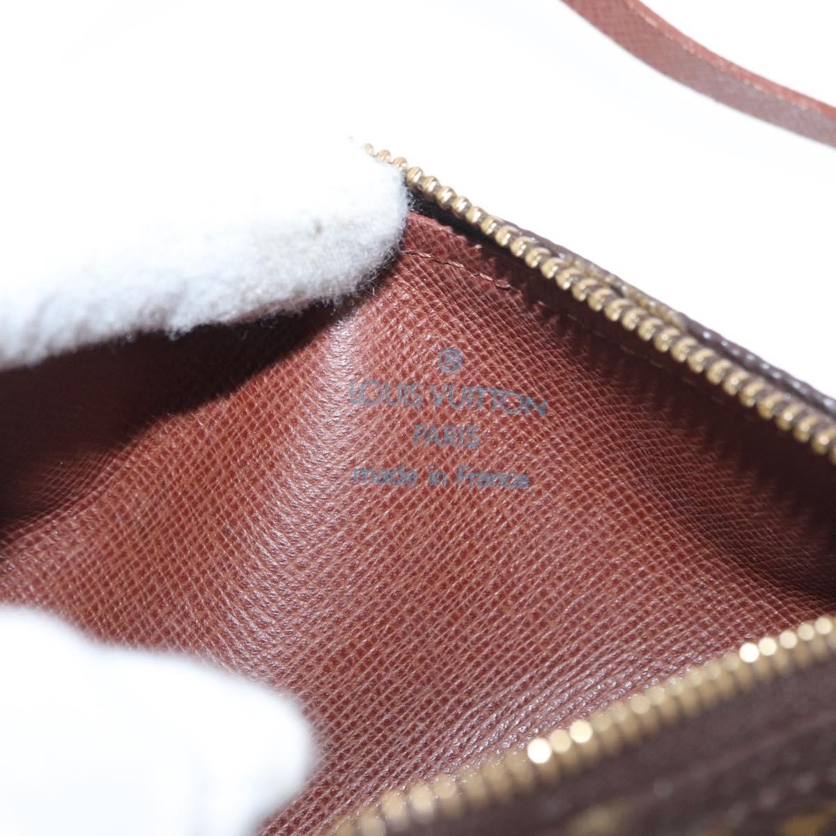 Louis Vuitton Papillon Pochette Monogram Canvas, BROWN, CANVAS, Clutche & pouche