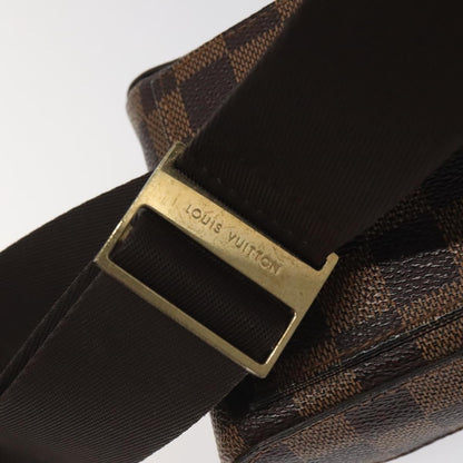 Louis Vuitton Geronimos Waist Bag Damier, BROWN, CANVAS, Shoulder bag