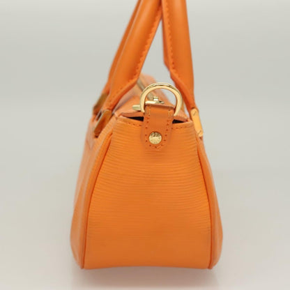 Louis Vuitton Danura Handbag Epi, ORANGE, LEATHER, Handbag