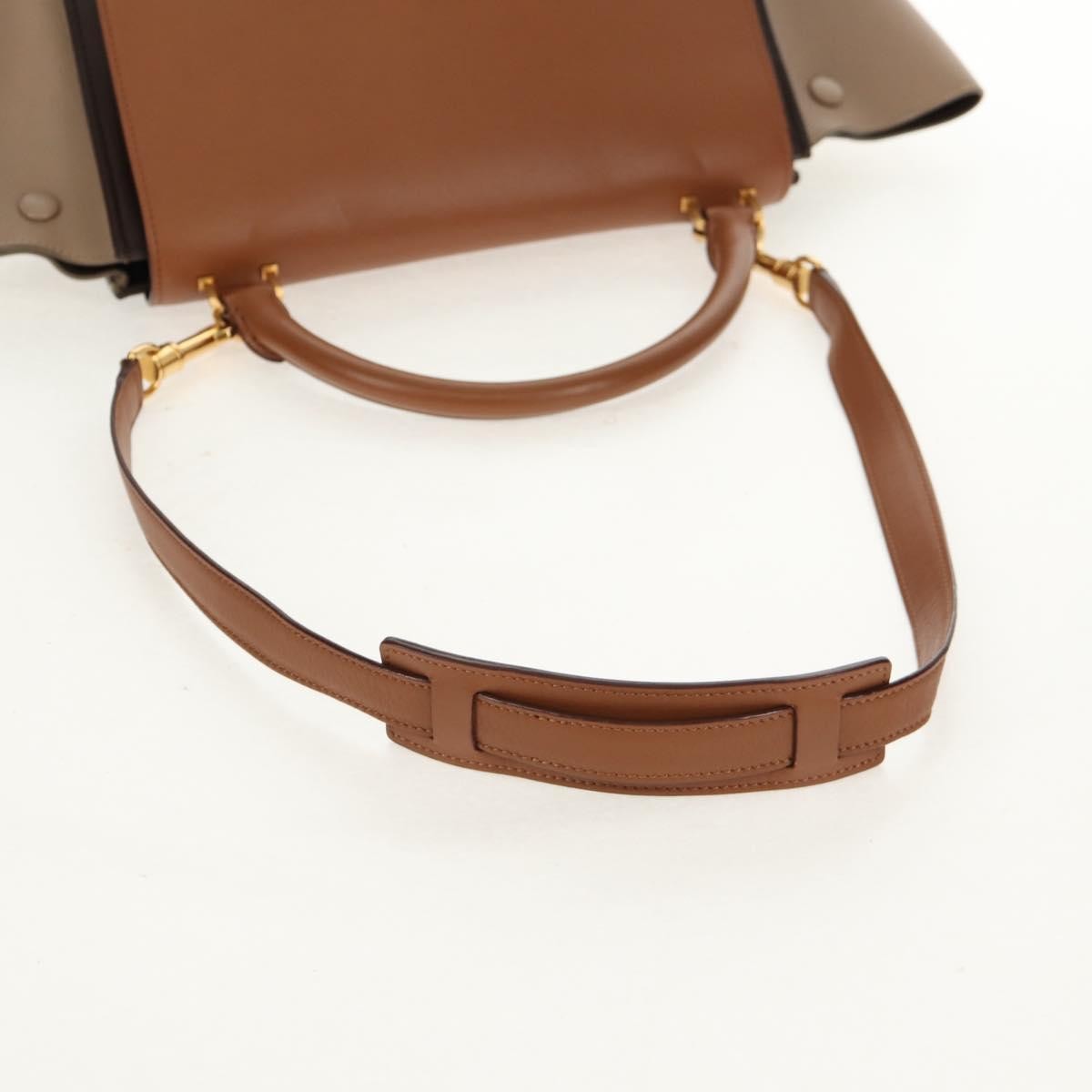 Celine Tricolor Trapeze Bag Leather, MULTICOLOUR, LEATHER, Handbag