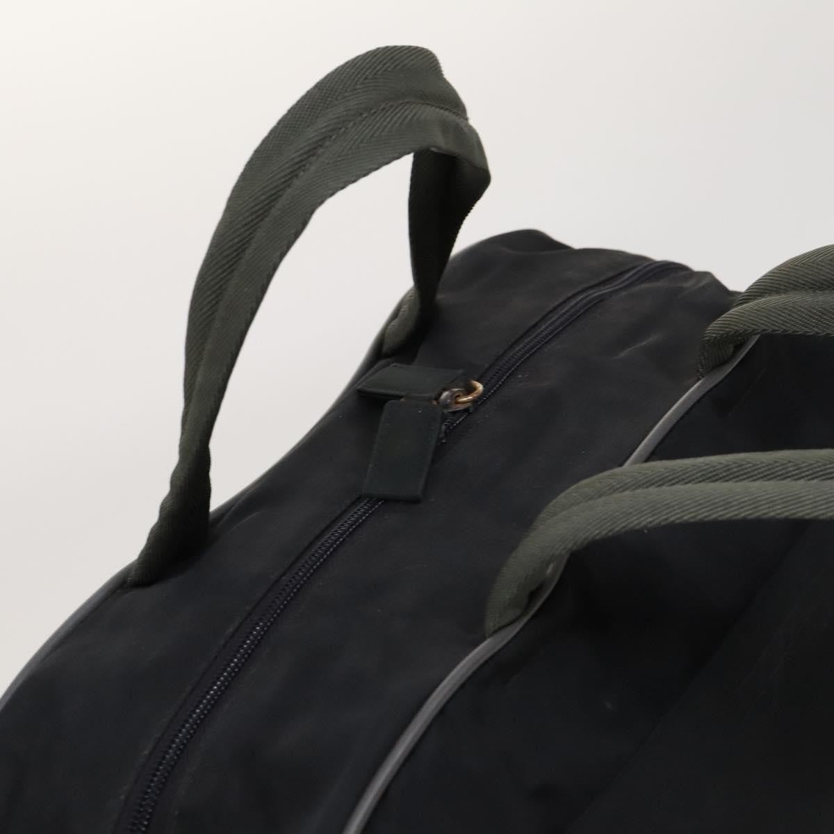 Prada Vintage Boston Bag Nylon, BLACK, NYLON, Travel bag