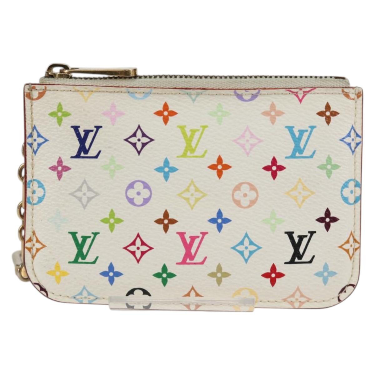 Louis Vuitton Pochette clés NM Monogram Multicolor Canvas, MULTICOLOUR, CANVAS, Clutche & pouche