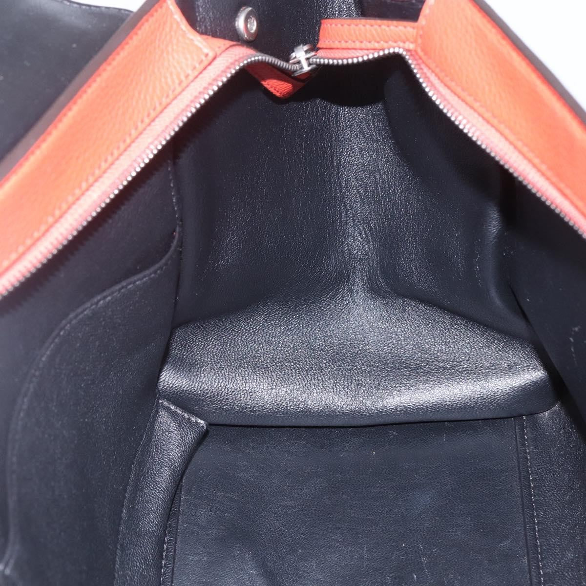 Celine Trapeze Bag Leather, RED, LEATHER, Handbag