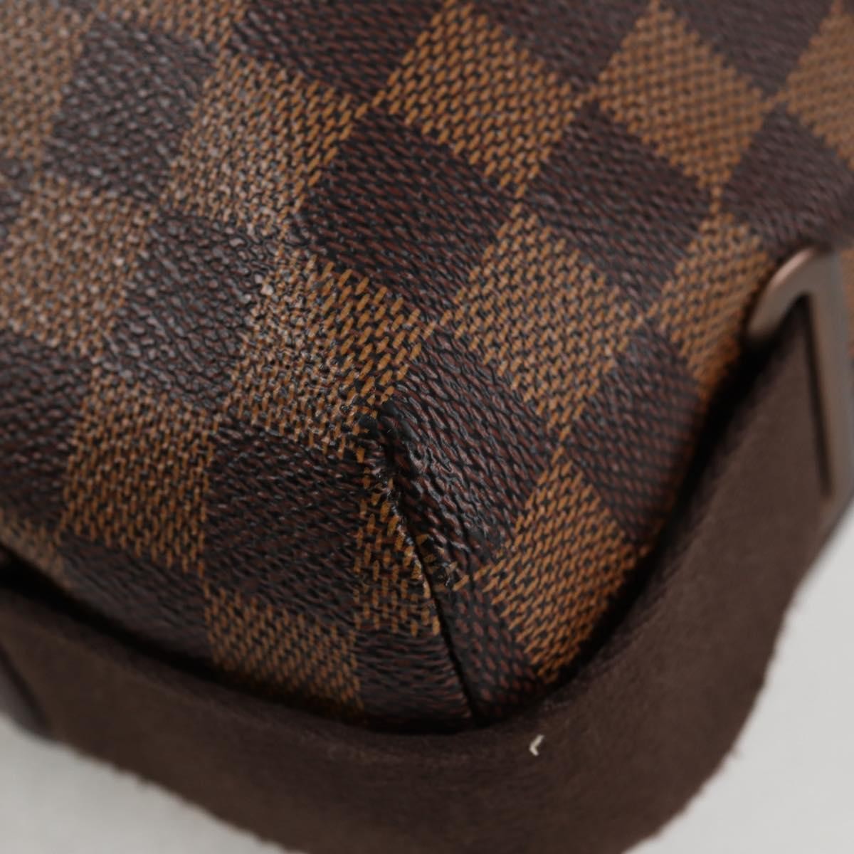 Louis Vuitton Brooklyn Handbag Damier, BROWN, CANVAS, Handbag