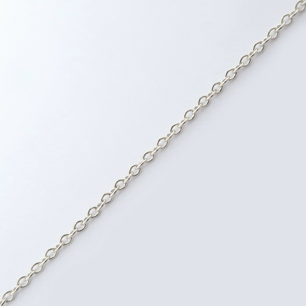 Tiffany & Co. Elsa Peretti Open Heart Pendant Necklace Sterling Silver, SILVER, SILVER, Necklace