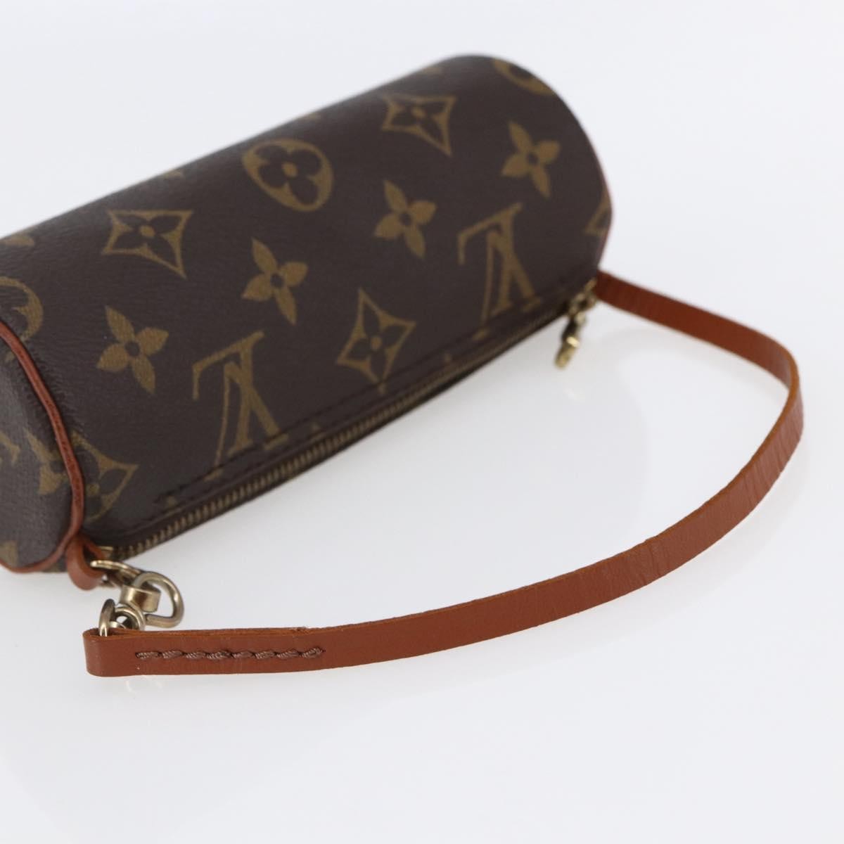 Louis Vuitton Papillon Pochette Monogram Canvas, BROWN, CANVAS, Handbag