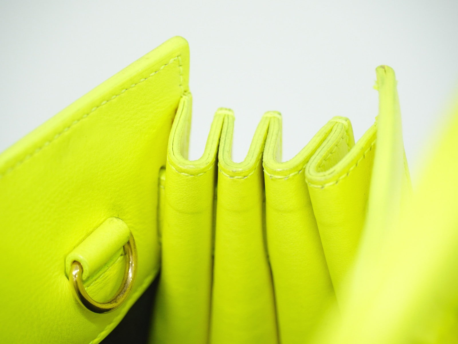 Saint Laurent Sac de Jour NM Bag Leather, YELLOW, LEATHER, Handbag