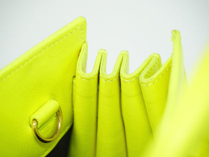 Saint Laurent Sac de Jour NM Bag Leather, YELLOW, LEATHER, Handbag