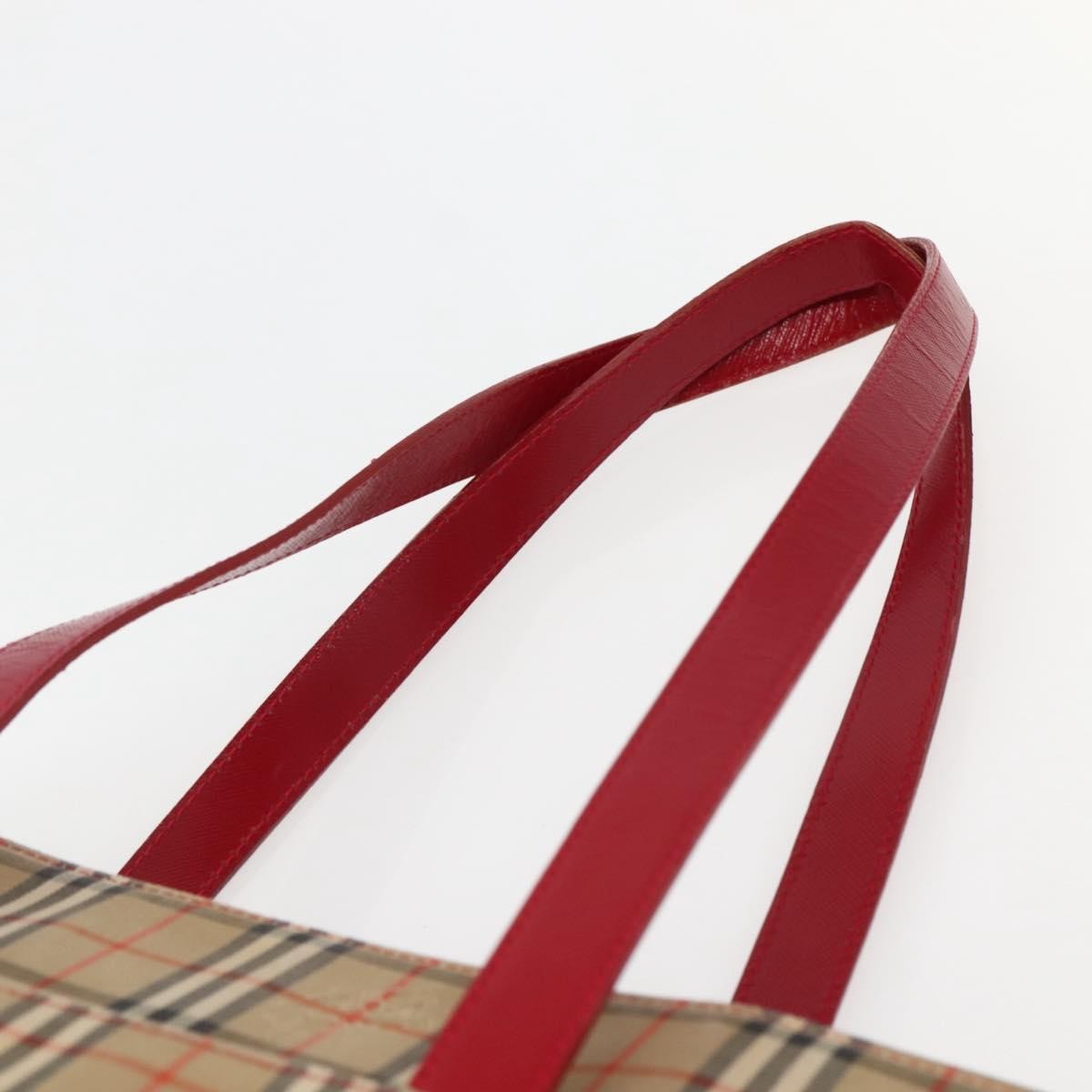 Burberry Nova Check Tote canvas check pattern, BEIGE, CANVAS, Tote bag