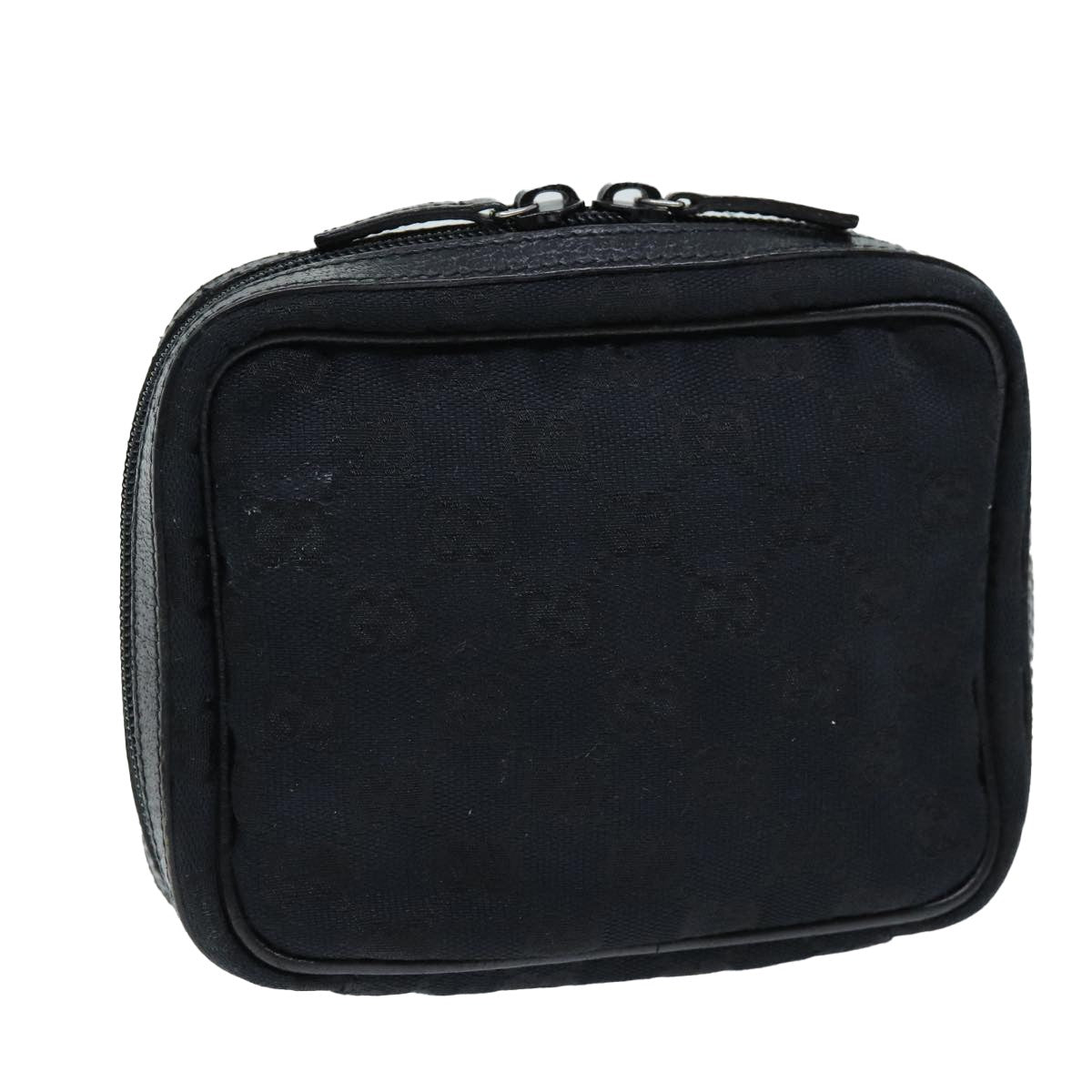 Gucci GG canvas pouch Canvas, BLACK, CANVAS, Clutche & pouche