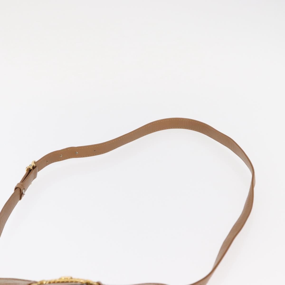 Celine Vintage Macadam Shoulder Bag Canvas, BEIGE, CANVAS, Shoulder bag