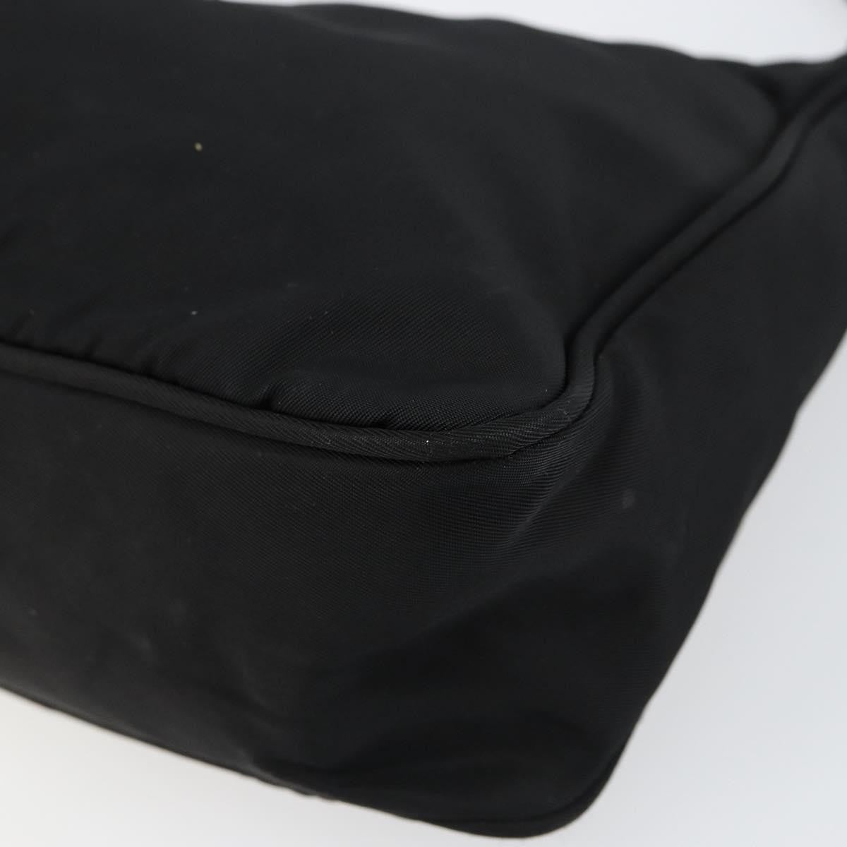 Prada Hobo Tessuto, BLACK, NYLON, Handbag