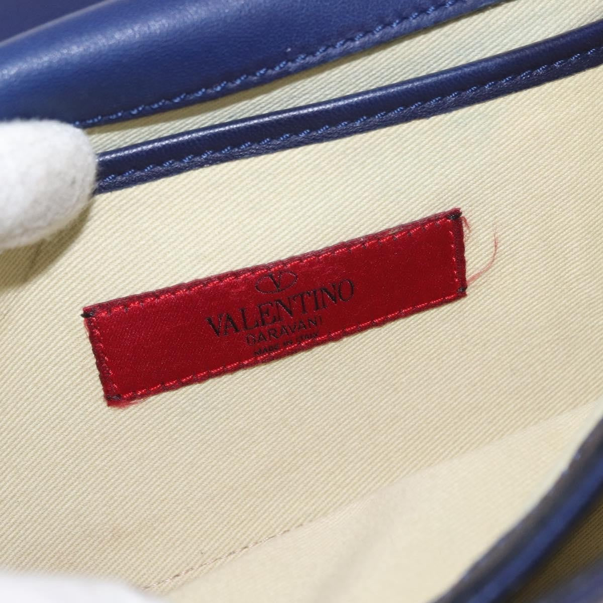 Valentino Garavani Va Va Voom Flap Shoulder Bag Leather, NAVY, LEATHER, Shoulder bag