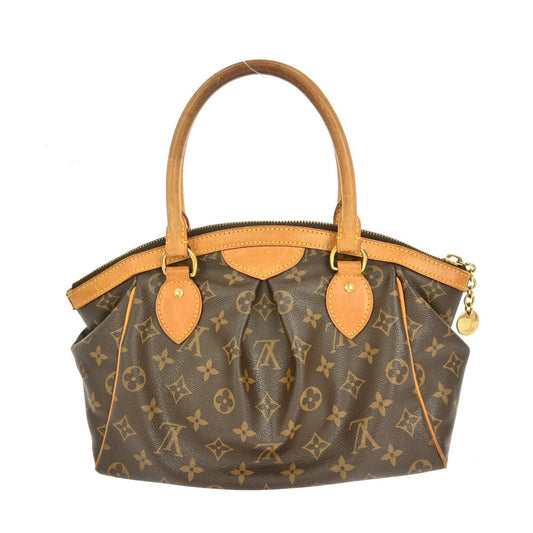 Louis Vuitton Tivoli Handbag Monogram Canvas, BROWN, CANVAS, Handbag