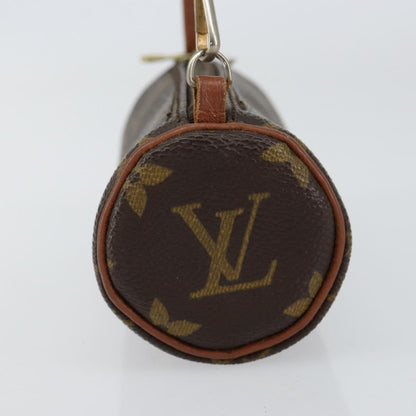 Louis Vuitton Papillon Pochette Monogram Canvas, BROWN, CANVAS, Clutche & pouche