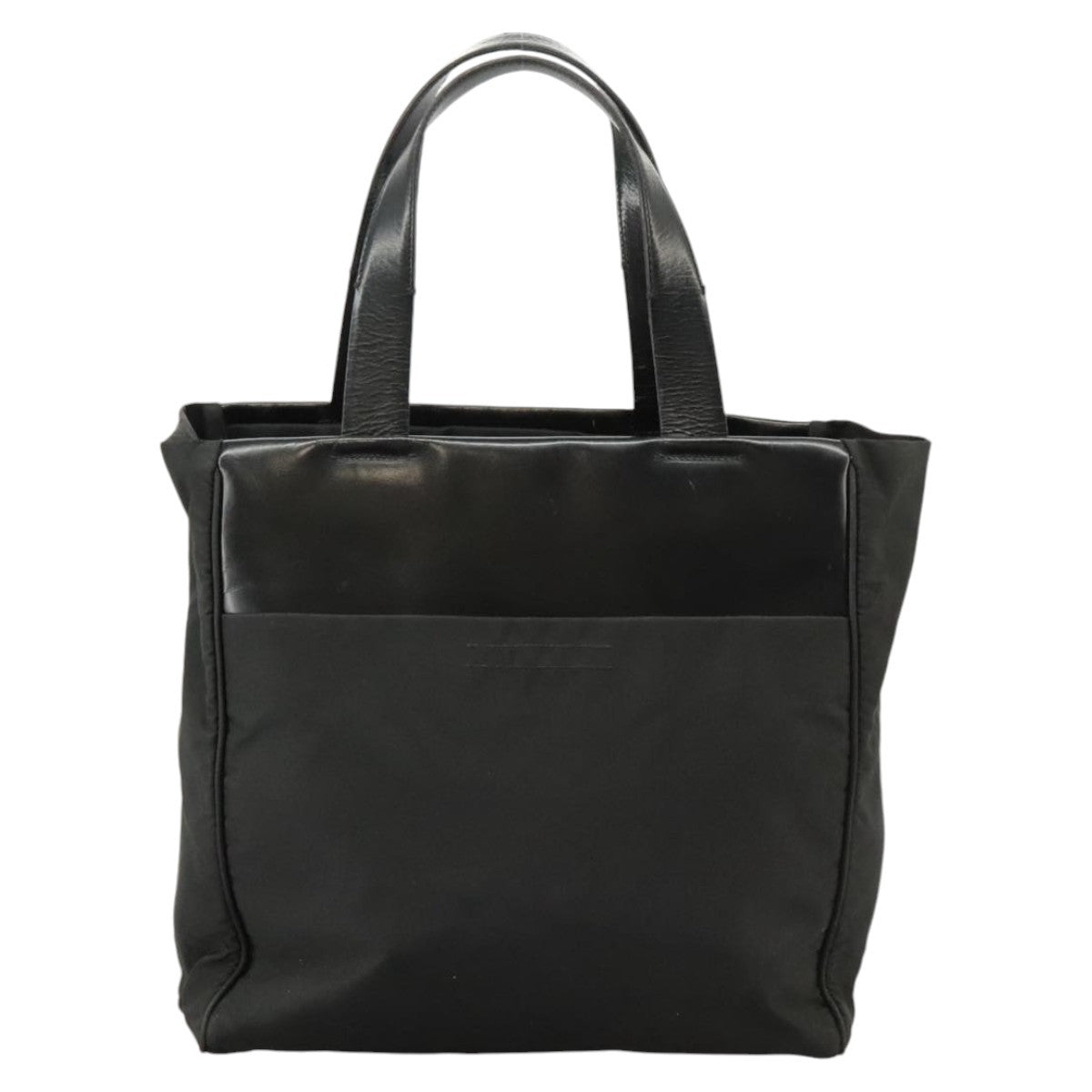 Prada Vintage Handbag Tessuto, BLACK, NYLON, Handbag