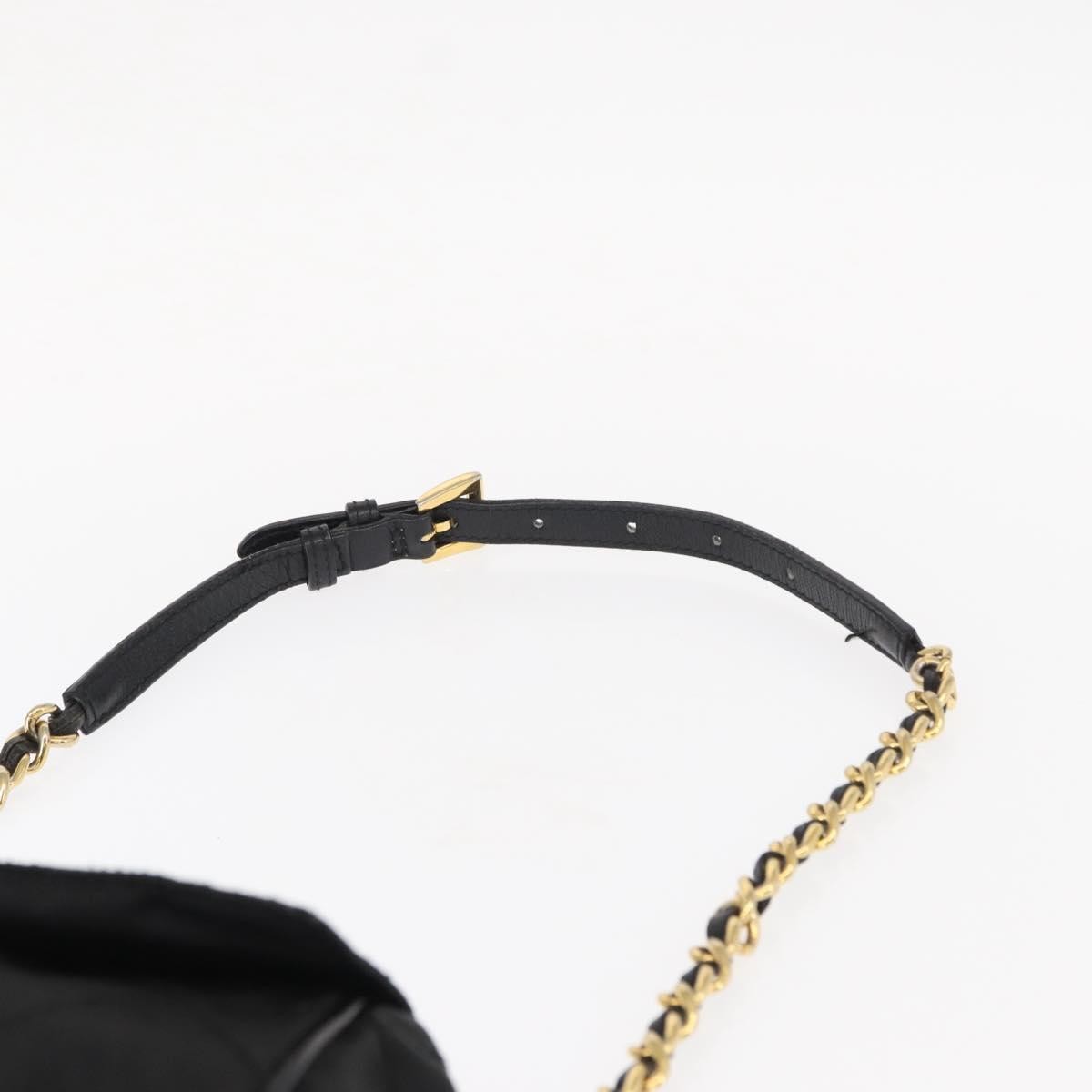 Prada Vintage Shoulder Bag Tessuto, BLACK, NYLON, Shoulder bag