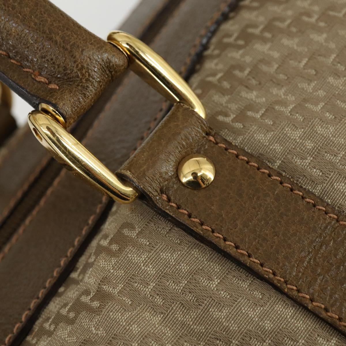 Gucci Vintage Boston Bag Canvas, BEIGE, CANVAS, Travel bag