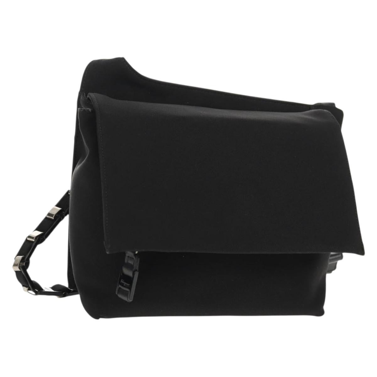Salvatore Ferragamo Vintage Shoulder Bag Nylon, Black, Nylon, Shoulder Bag