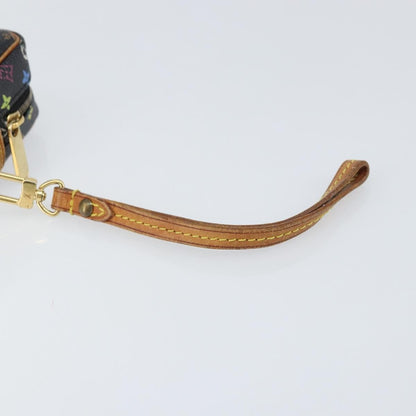 Louis Vuitton Wapity Trousse Pouch Monogram Multicolor, BLACK, CANVAS, Clutche & pouche