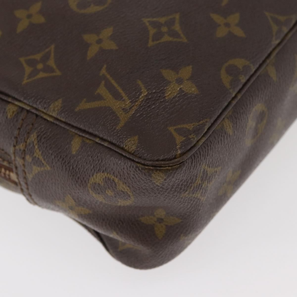 Louis Vuitton Trousse Toilette Monogram Canvas, Brown, Canvas, Clutch