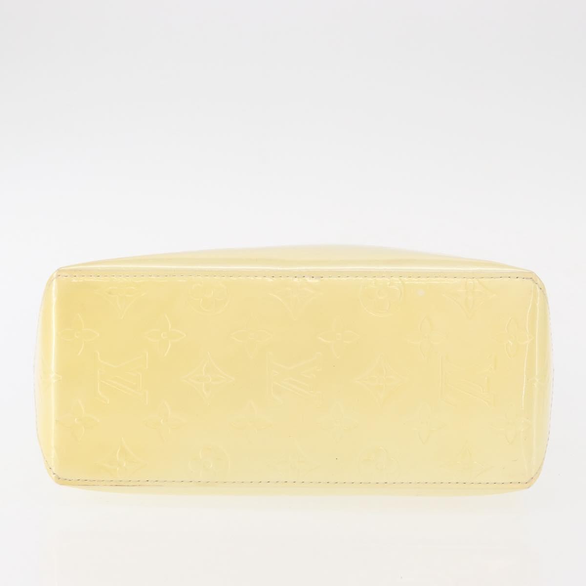 Louis Vuitton Reade Handbag Monogram Vernis, BEIGE, PATENT_LEATHER, Handbag