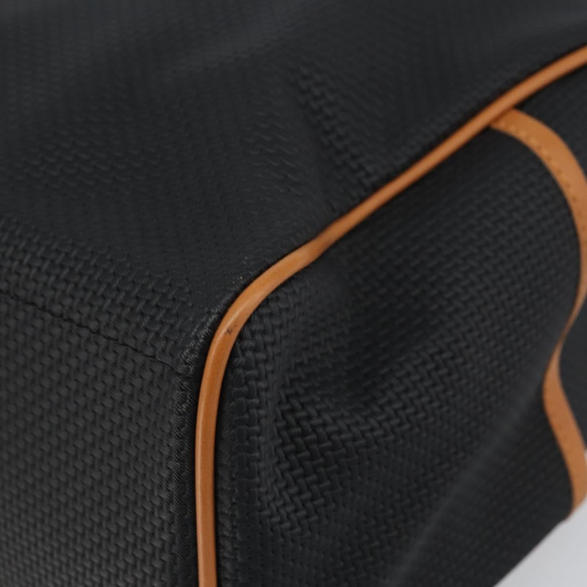 Saint Laurent Vintage Boston PVC Leather, BLACK, PVC, Handbag