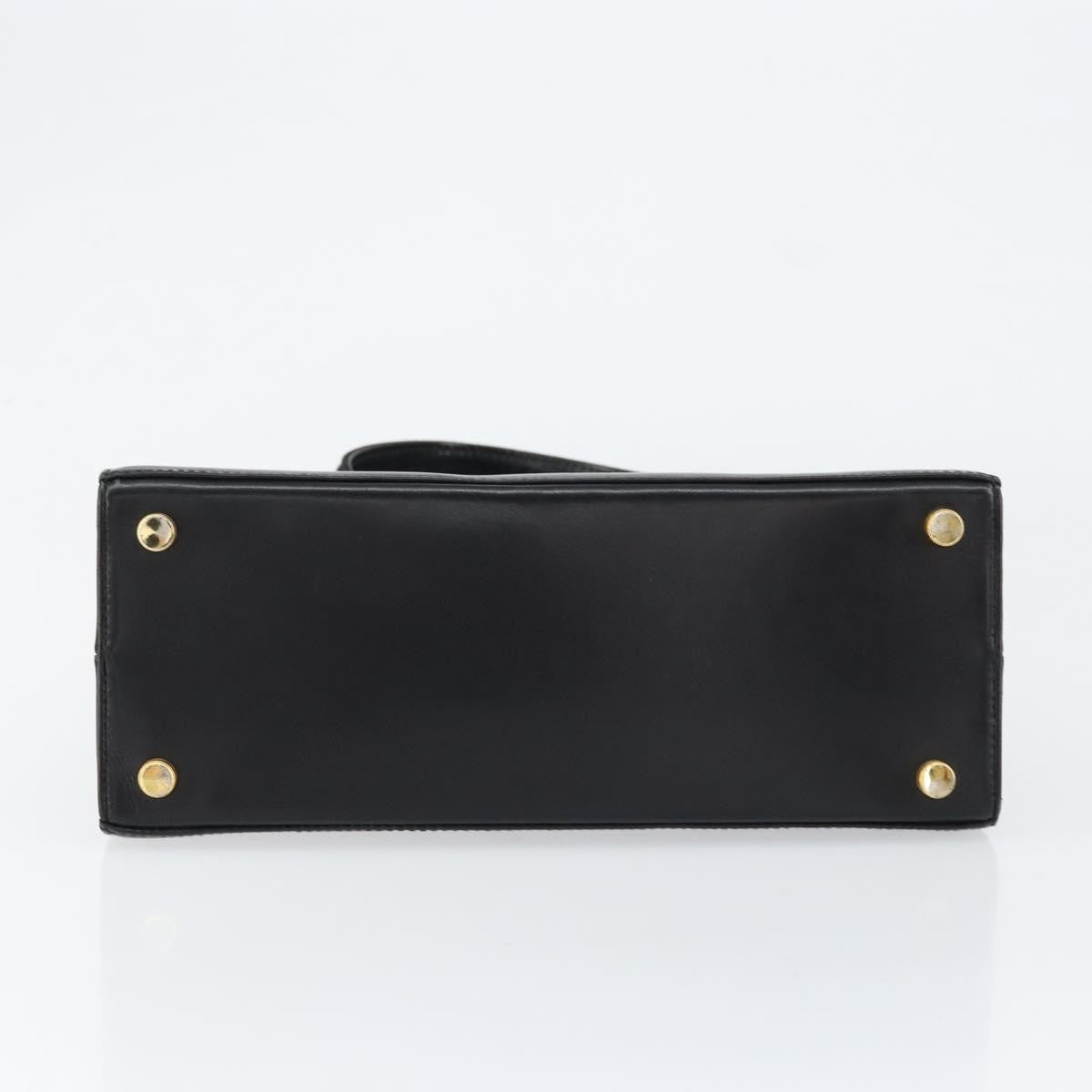 Salvatore Ferragamo Convertible Vara Bow Tote Leather, BLACK, LEATHER, Handbag