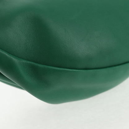 Bottega Veneta The Chain Pouch Leather, GREEN, LEATHER, Clutche & pouche