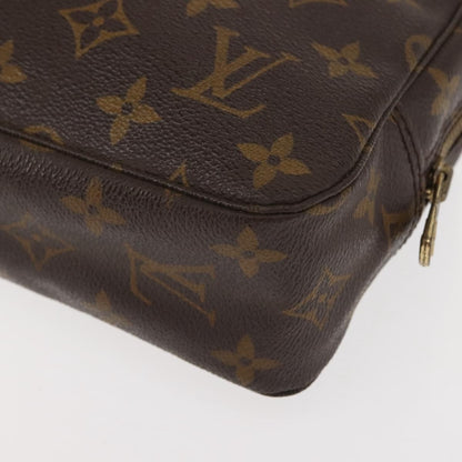 Louis Vuitton Trousse Toilette Monogram Canvas, BROWN, CANVAS, Clutche & pouche