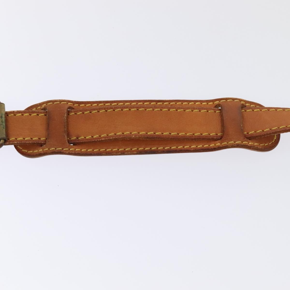 Louis Vuitton Adjustable Shoulder Strap Vachetta Leather, BEIGE, LEATHER, Straps