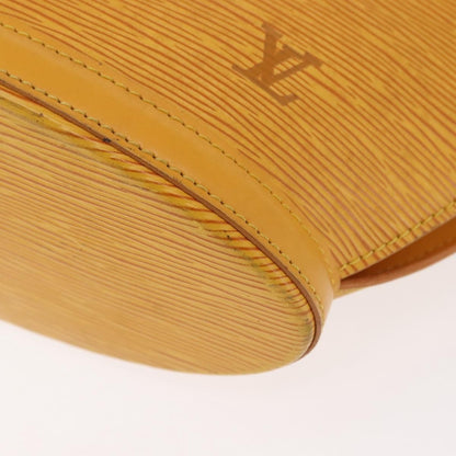 Louis Vuitton Saint Jacques Handbag Epi Leather, YELLOW, LEATHER, Handbag